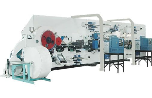 RF-HFD全自動木槳高速護墊生產線