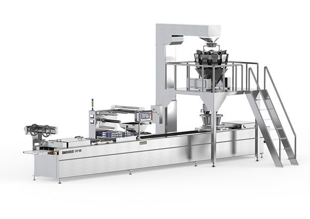 BD-420D/520D 全自動(dòng)多頭稱拉伸膜真空包裝機(jī)