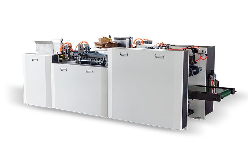 HBJ-D300全自動西點紙盒成型機（上膠、折邊、成型一體機）