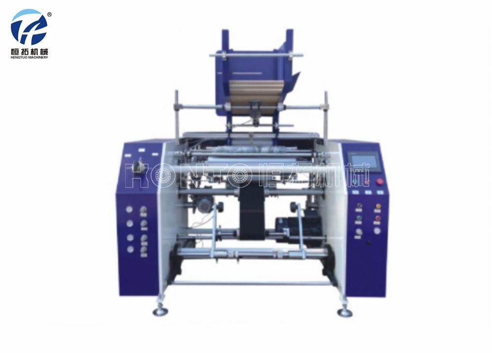 全自動(dòng)五軸保鮮膜復(fù)卷機(jī)