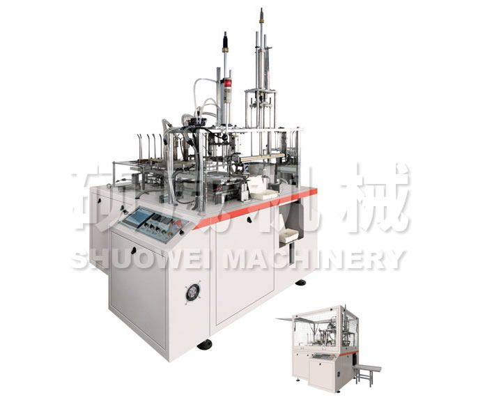 SW-ZT750E 全自動單雙格牛皮餐盒設備