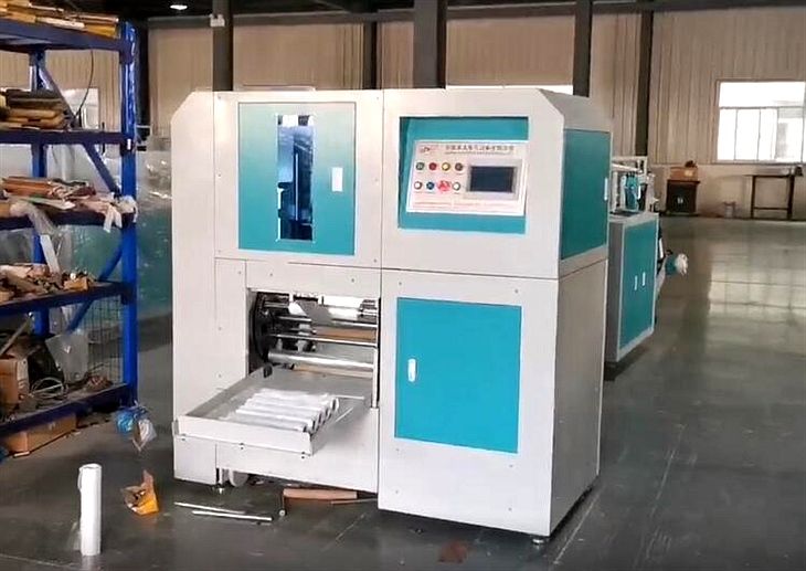 YS500型全自動(dòng)有芯連卷袋機(jī)