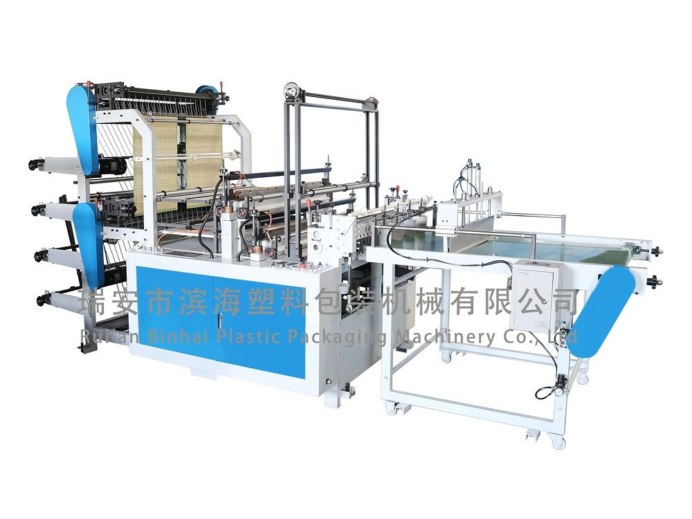 四線制袋機配輸送臺