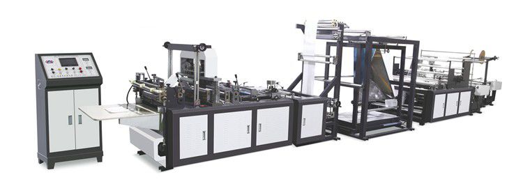 HBL -700無(wú)紡布平口拉鏈袋制袋機(jī)