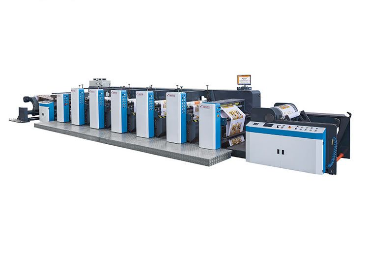 寬幅機組式柔版印刷機