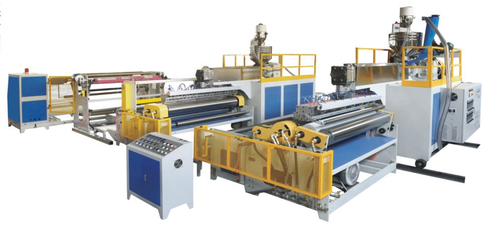 3層氣泡膜機(jī)（2條螺桿擠出）