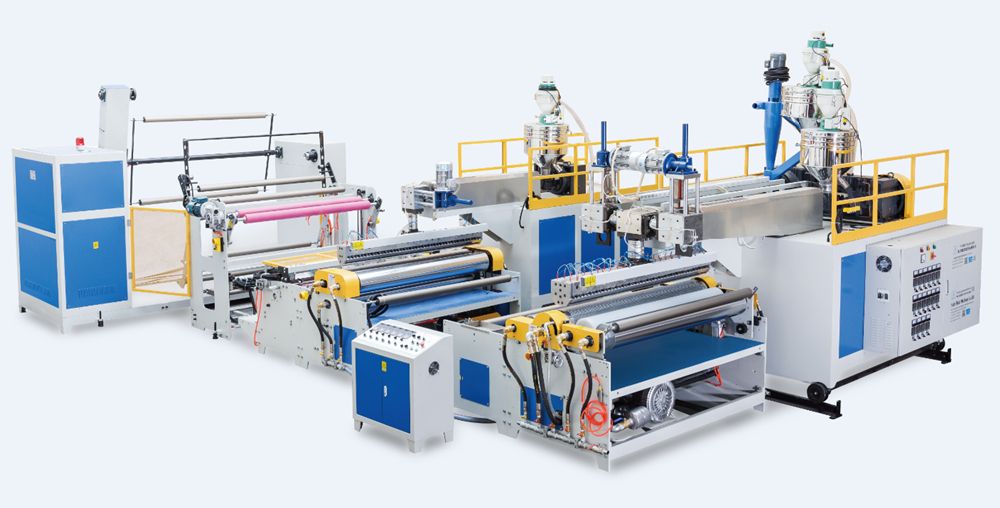 3層氣泡膜機（3條螺桿擠出）