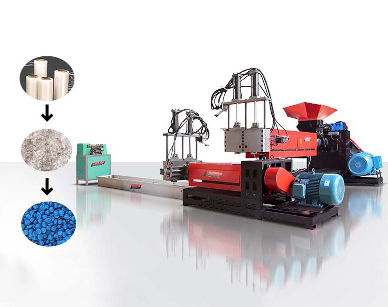 PP PE 雙階高產(chǎn)造粒機組