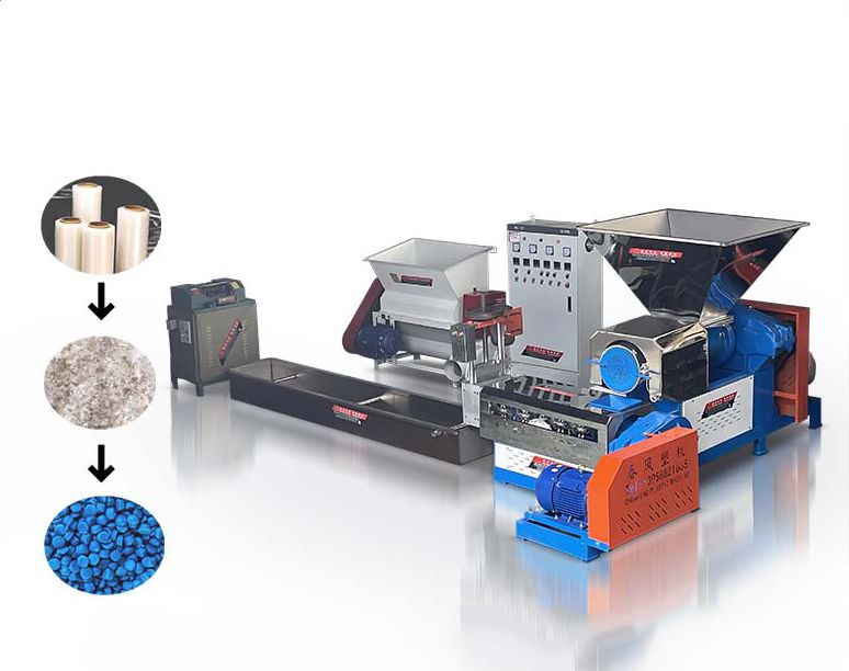 泡沫雙階高產(chǎn)量造粒機(jī)組