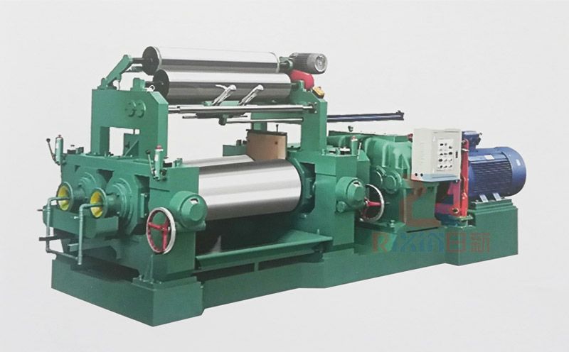 XK-450液壓翻膠裝置煉膠機