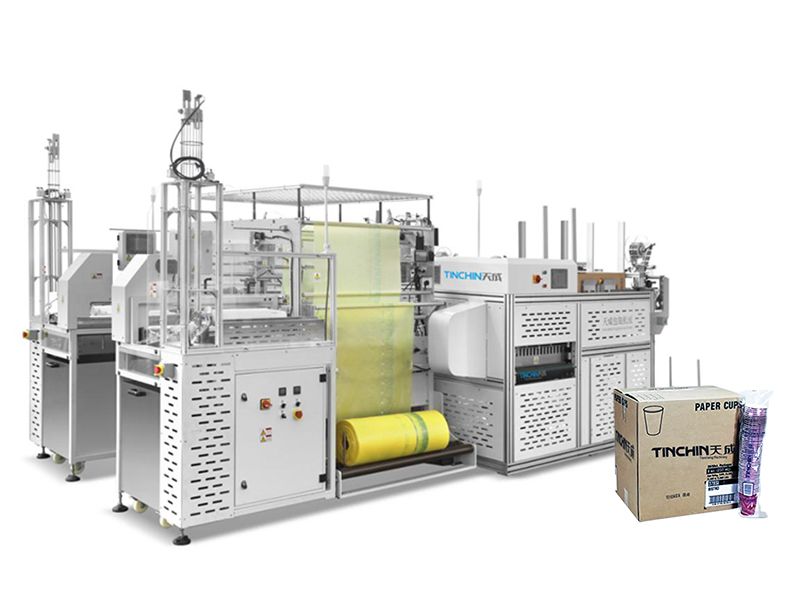 TCJ-QZB全自動紙杯（碗）智能包裝線