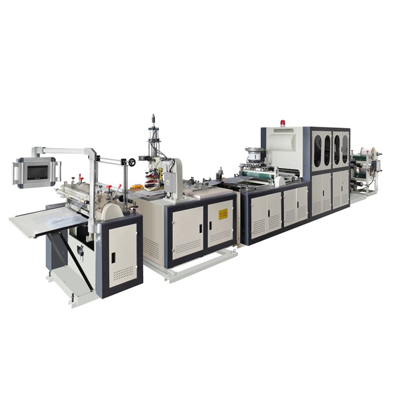 全自動PVC拉鏈袋貼片高頻制袋機