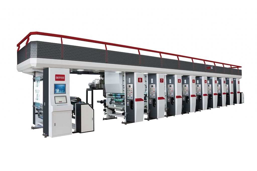 電腦高速自動套色凹版印刷機 JHY200