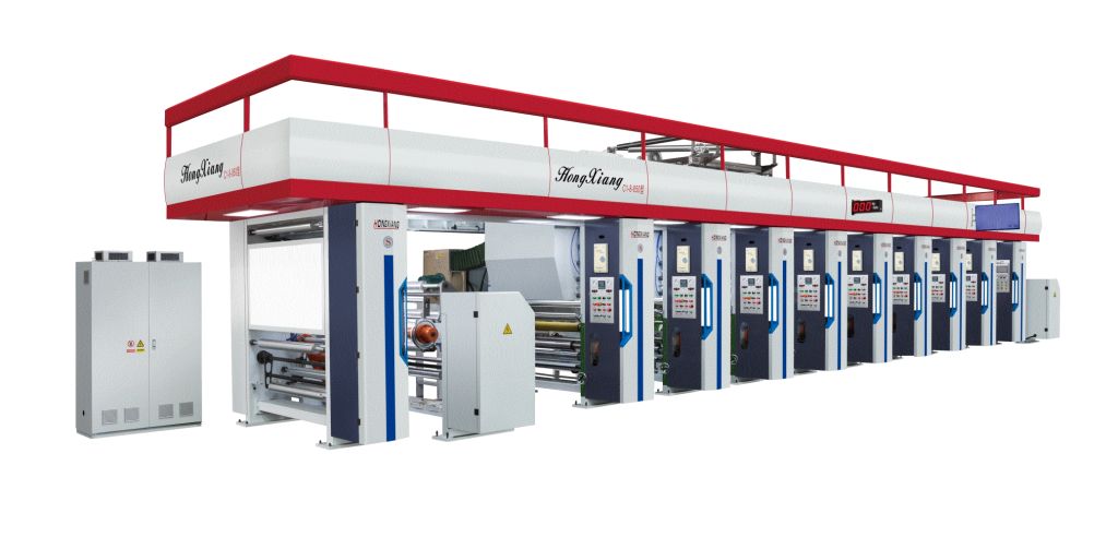 HXAY850.1250C1凹版全自動電腦套色彩印機(七電機)