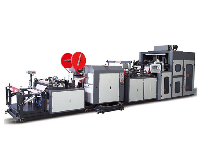 一次成型立體袋制袋機(jī) 四方無紡布袋 平心印刷一體