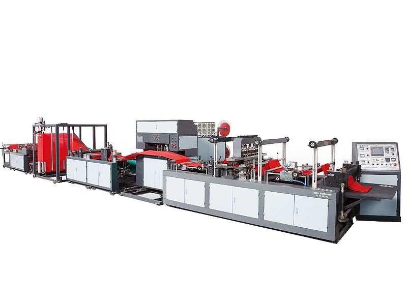 YF-HSB-1200-1400 全自動(dòng)立體燙把制袋一體機(jī)(五合一)