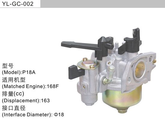 YL-GC-002 汽油機化油器