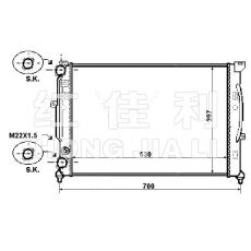 HL-AD001 汽車散熱器 大眾(進(jìn)口), 奧迪(進(jìn)口)