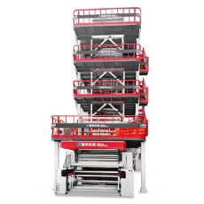 DB-75x2、85x1、75x2/2200五層共擠上旋 IBC 吹膜復合機組